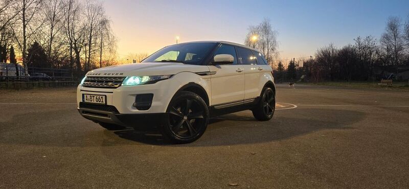 Weiß Gebraucht 2013 Land Rover Range Rover evoque Pure SUV | 10.900 € (Guter Preis) - Bild 1/4