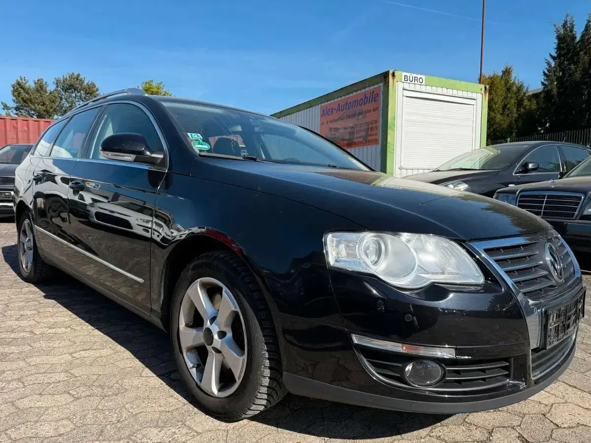 Gebraucht VW Passat 140 PS (102 kW) 2009 Schwarz Kombi