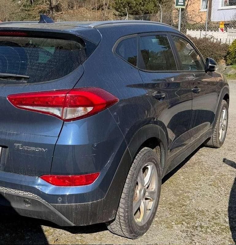 Gebraucht Hyundai Tucson Passion 132 PS (97 kW) 2018 Stargazing blue / mic SUV