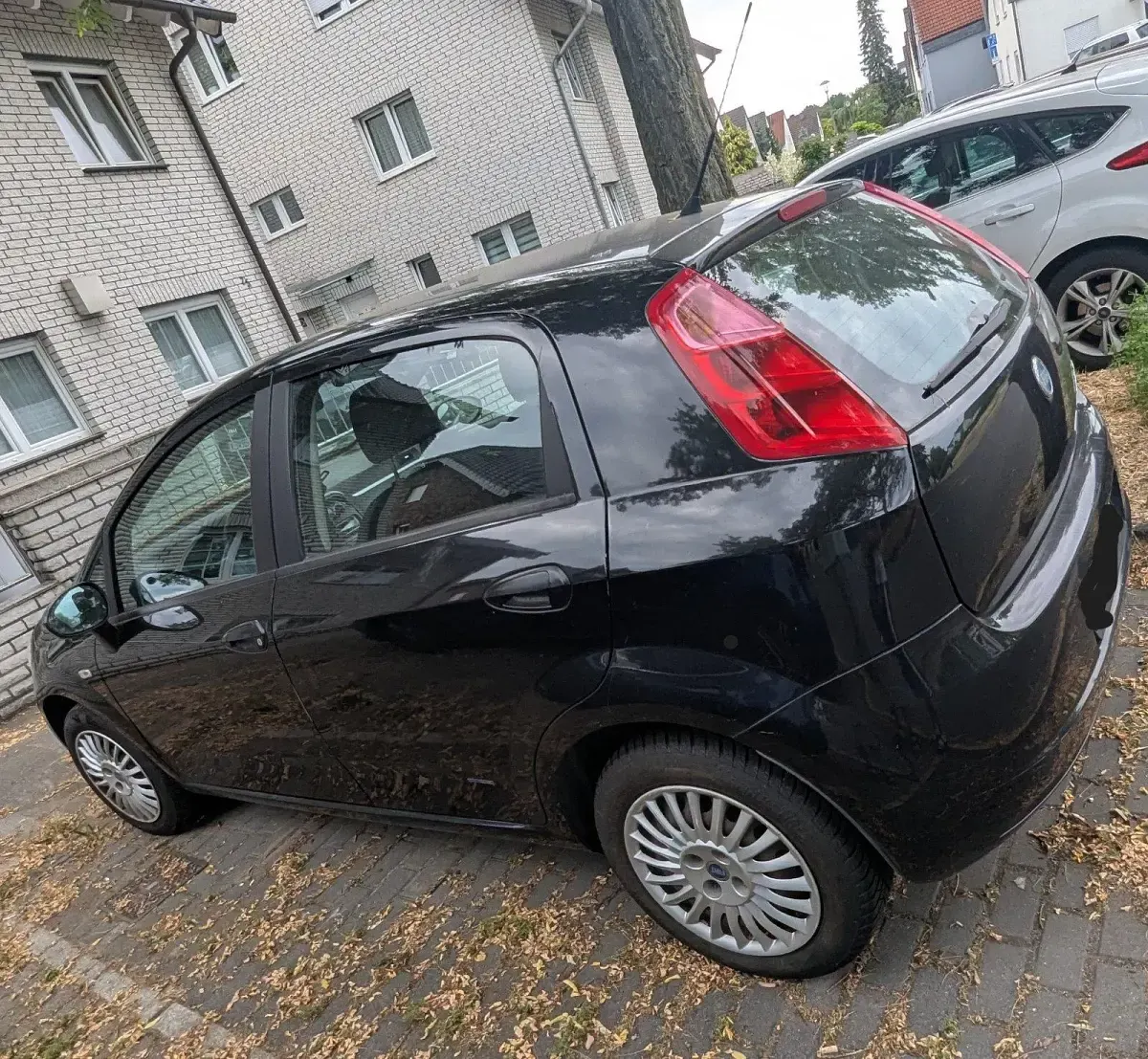 Gebraucht Fiat Punto 65 PS (47 kW) 2007 Schwarz Kleinwagen