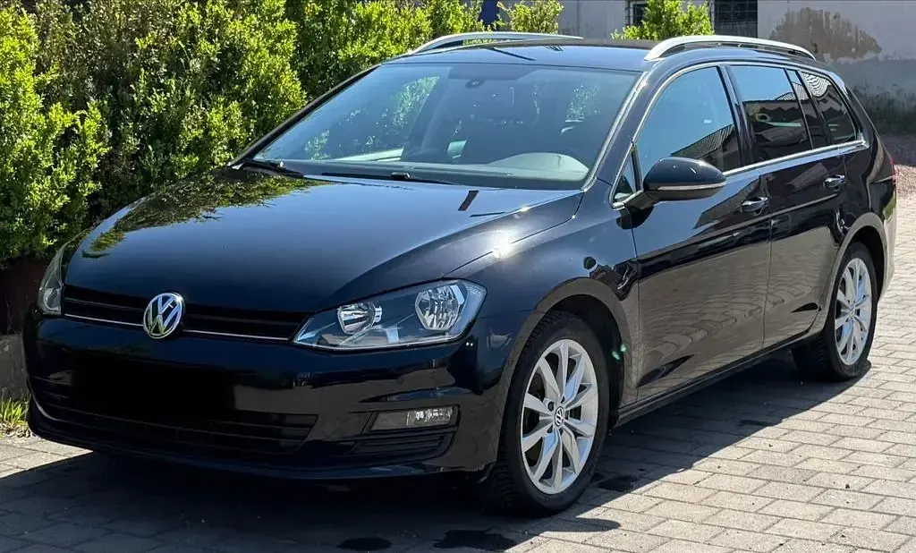 Gebraucht VW Golf VII 105 PS (77 kW) 2014 Schwarz Kombi