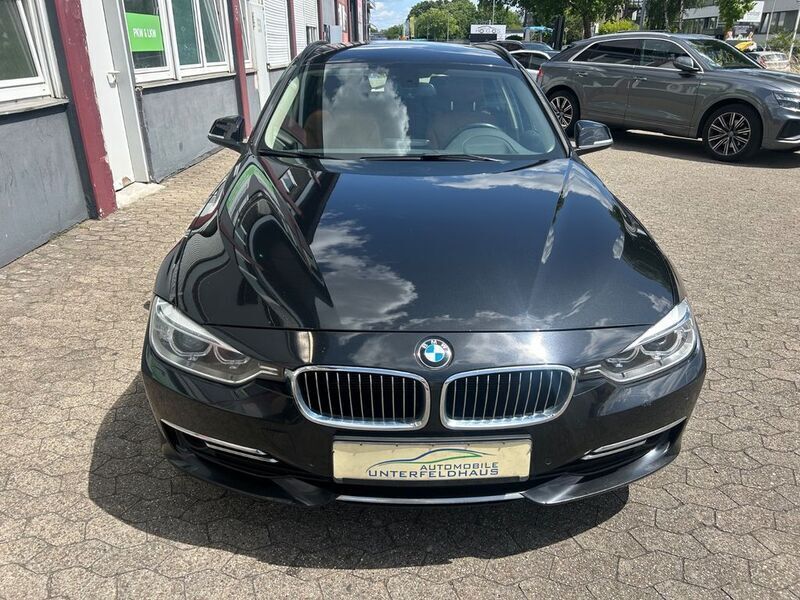 Schwarz Gebraucht 2015 BMW 320 Kombi | 7.999 € (Guter Preis) - Bild 1/4
