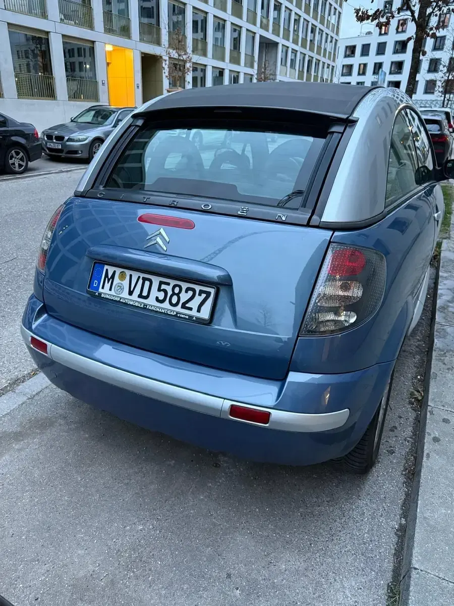 Gebraucht Citroën C3 75 PS (55 kW) 2008 Blau Kleinwagen