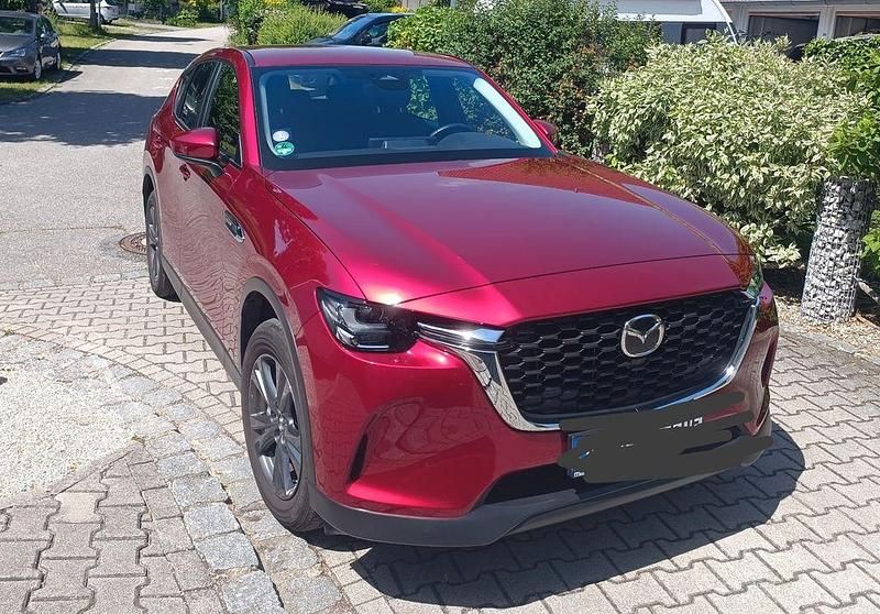 Rot Gebraucht 2022 Mazda CX-60 Prime-Line SUV | 30.590 € (Superpreis) - Bild 1/4
