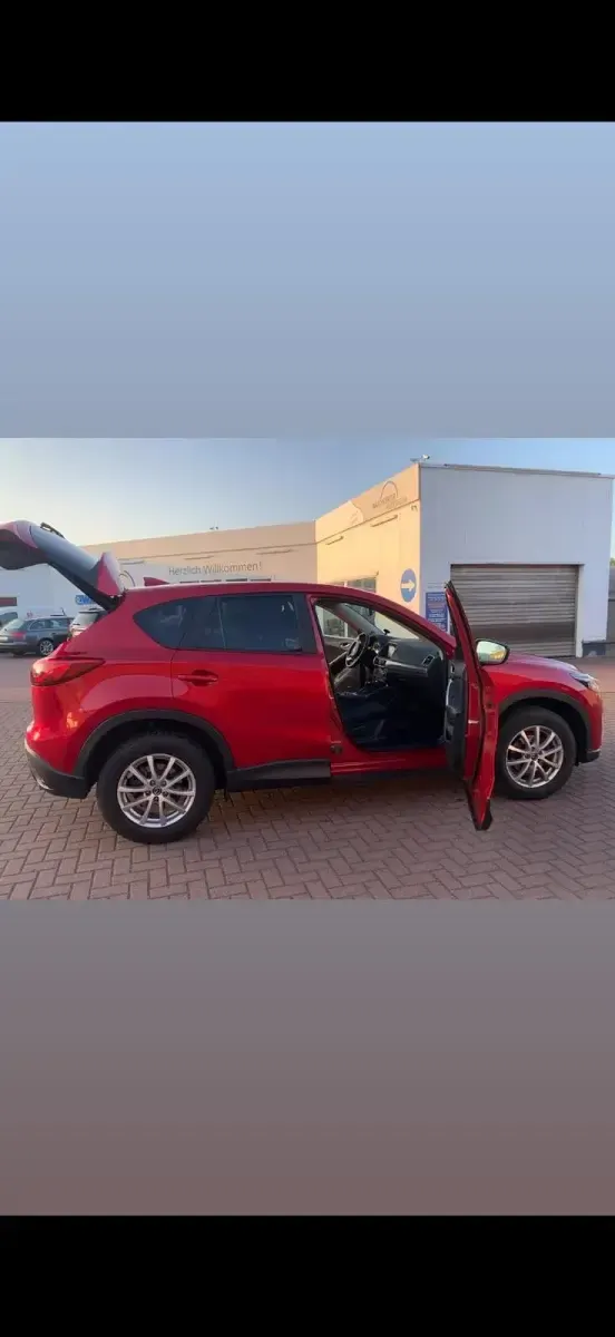 Gebraucht Mazda CX-5 150 PS (110 kW) 2016 Rot SUV