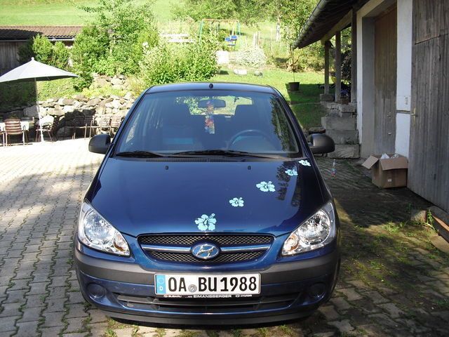 Gebraucht Hyundai Getz 67 PS (49 kW) 2008 Blau metallic Kleinwagen