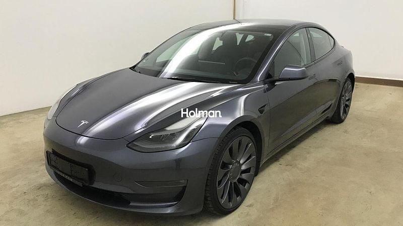 Grau Gebraucht 2021 Tesla Model 3 Performance Limousine | 28.083 € (Fairer Preis) - Bild 1/4