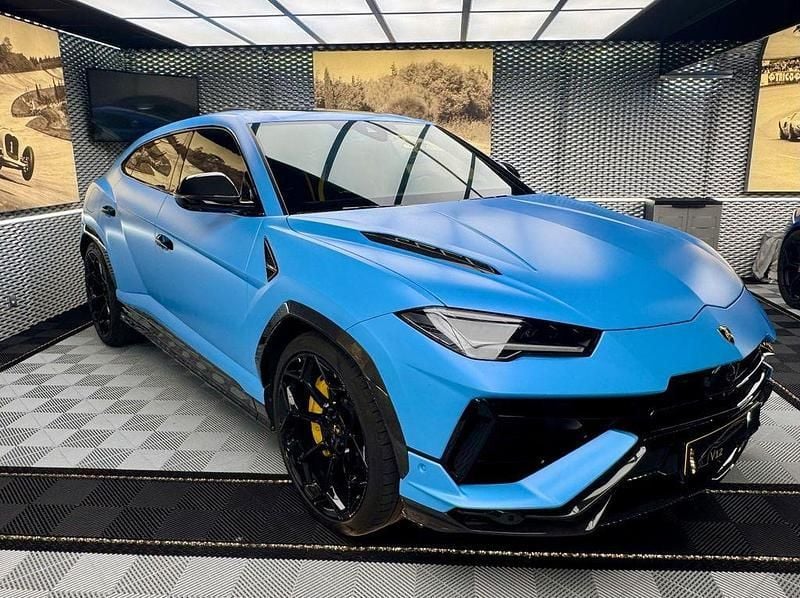 Blau Gebraucht 2024 Lamborghini Urus SUV | 299.000 € (Superpreis) - Bild 1/4