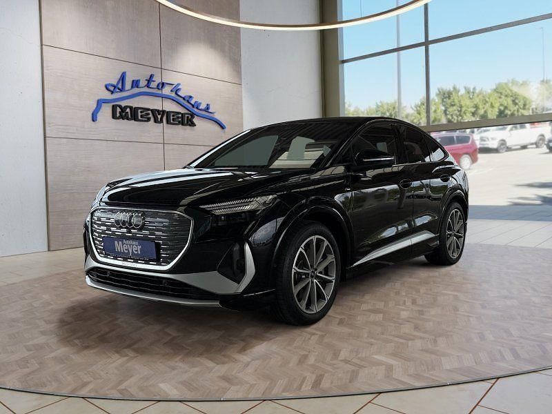 Mythosschwarz metallic Gebraucht 2023 Audi Q4 Sportback e-tron S-Line SUV | 39.909 € (Fairer Preis) - Bild 1/4