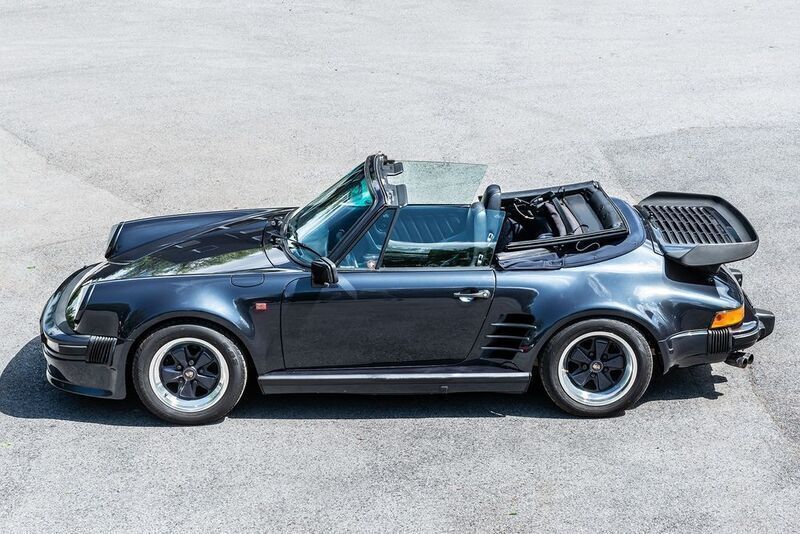 Gebraucht Porsche 930 300 PS (220 kW) 1987 Blau Cabrio