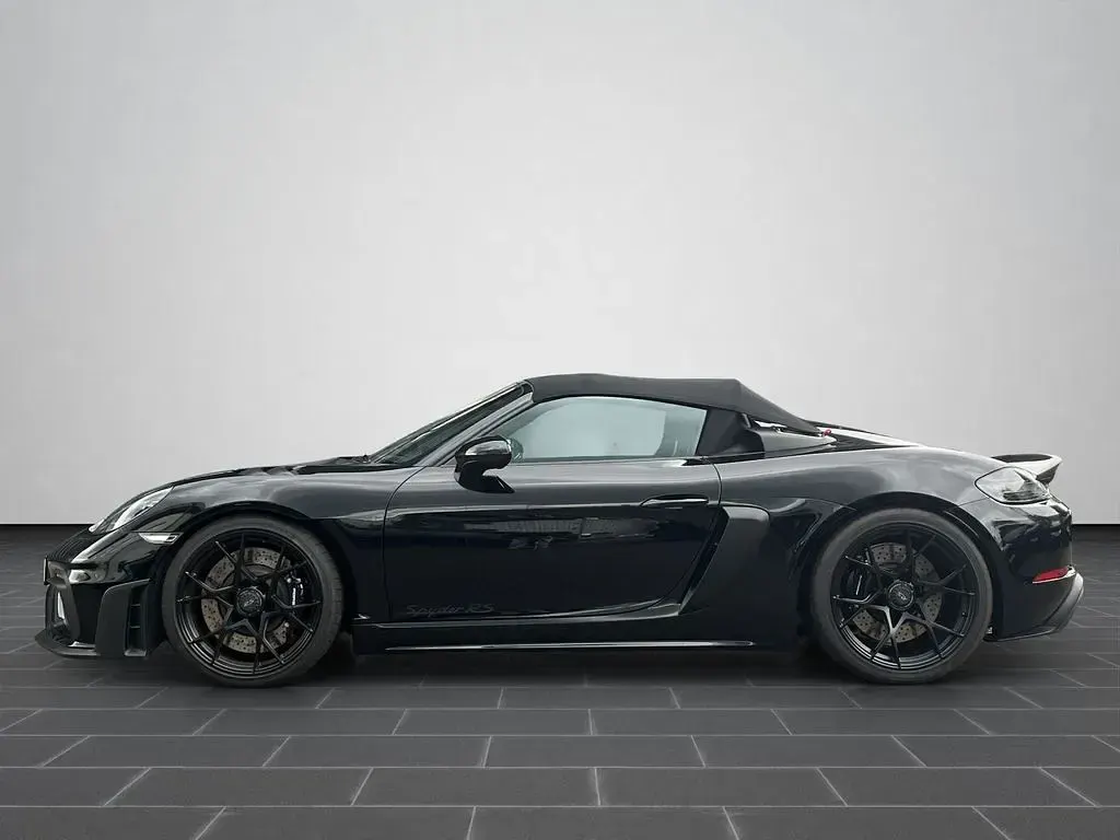 Gebraucht Porsche 718 Spyder RS Chrono 500 PS (367 kW) 2025 Schwarz Cabrio