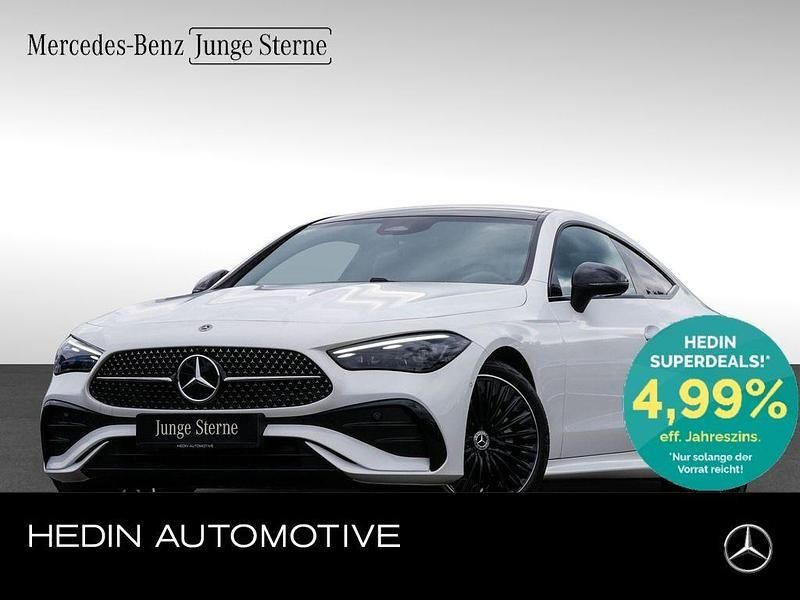 Weiß Gebraucht 2024 Mercedes CLE300 AMG Coupé | 57.880 € (Guter Preis) - Bild 1/4