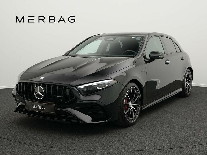 Schwarz Gebraucht 2024 Mercedes A35 AMG AMG line Limousine | 49.990 € (Teuer) - Bild 1/4