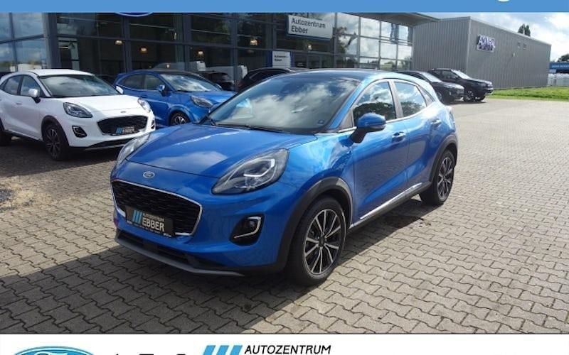 Blau Gebraucht 2023 Ford Puma Titanium SUV | 21.277 € (Guter Preis) - Bild 1/4