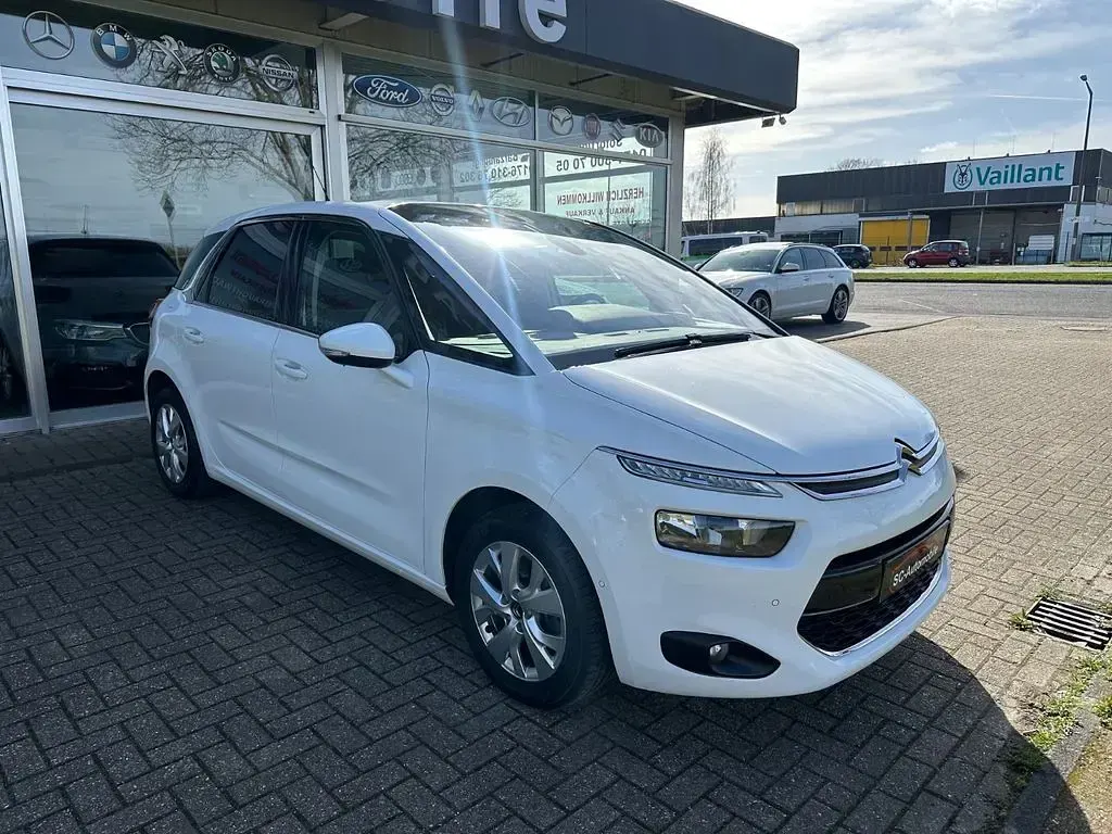 Gebraucht Citroën C4 SpaceTourer SELECTION 120 PS (88 kW) 2016 Weiß Van / Kleinbus