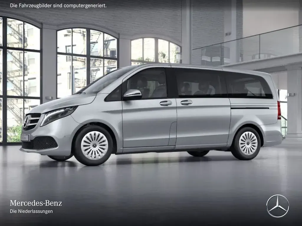 Gebraucht Mercedes V250 190 PS (139 kW) 2022 Silber Van / Kleinbus