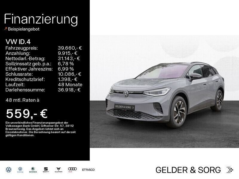 Gebraucht VW ID.4 Pure 125 kW (170 PS) 2022 Grau SUV