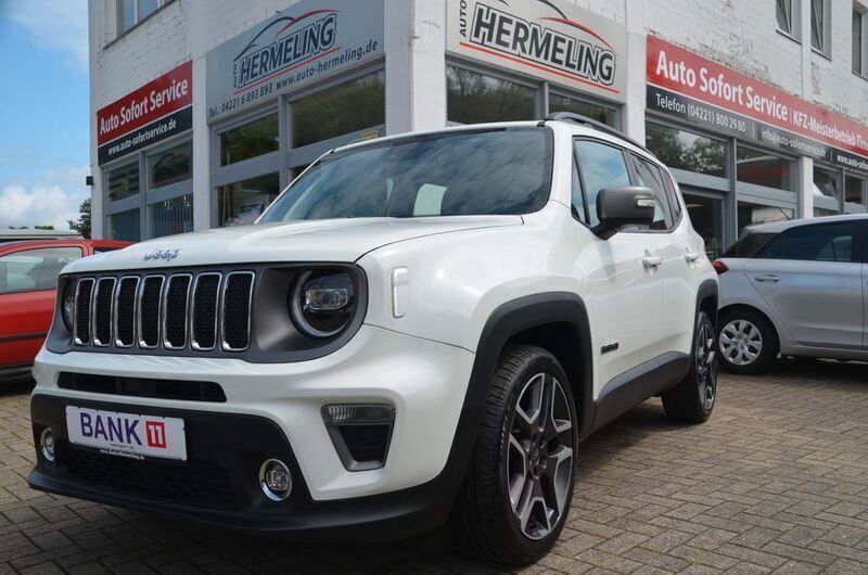 Weiß Gebraucht 2019 Jeep Renegade Limited SUV | 13.880 € (Fairer Preis) - Bild 1/4