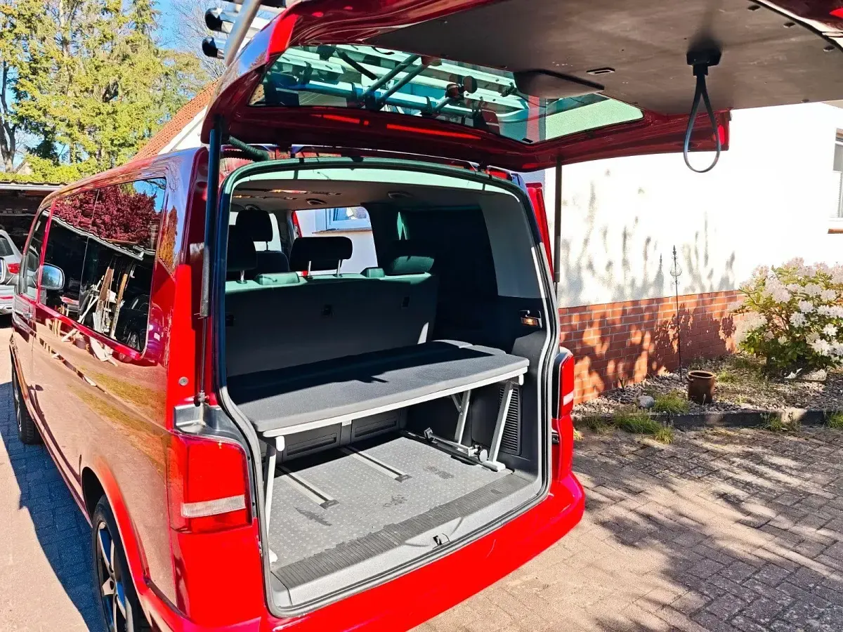 Brugt VW T5 114 HK (83 kW) 2014 Rød Van