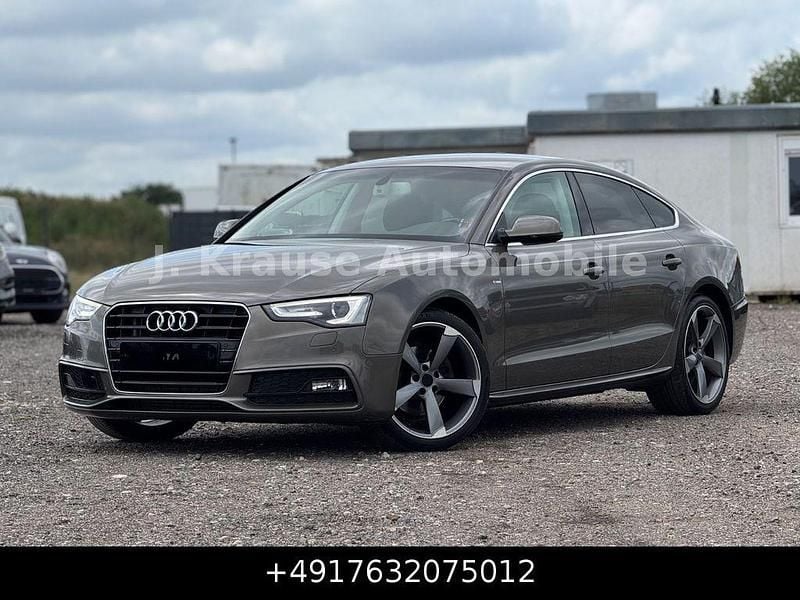 Grau Gebraucht 2016 Audi A5 Sportback S-Line Kleinwagen | 10.999 € (Fairer Preis) - Bild 1/3