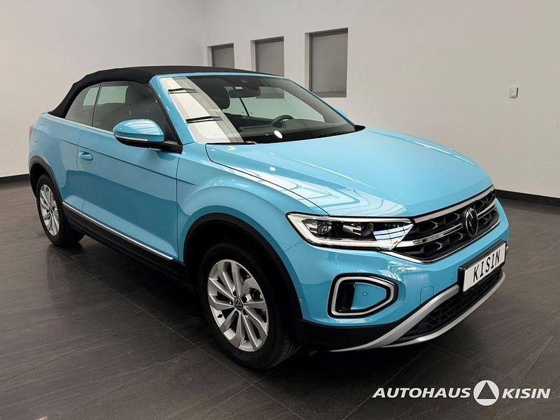 Gebraucht VW T-Roc Cabriolet Style 150 PS (110 kW) 2024 Blau Cabrio