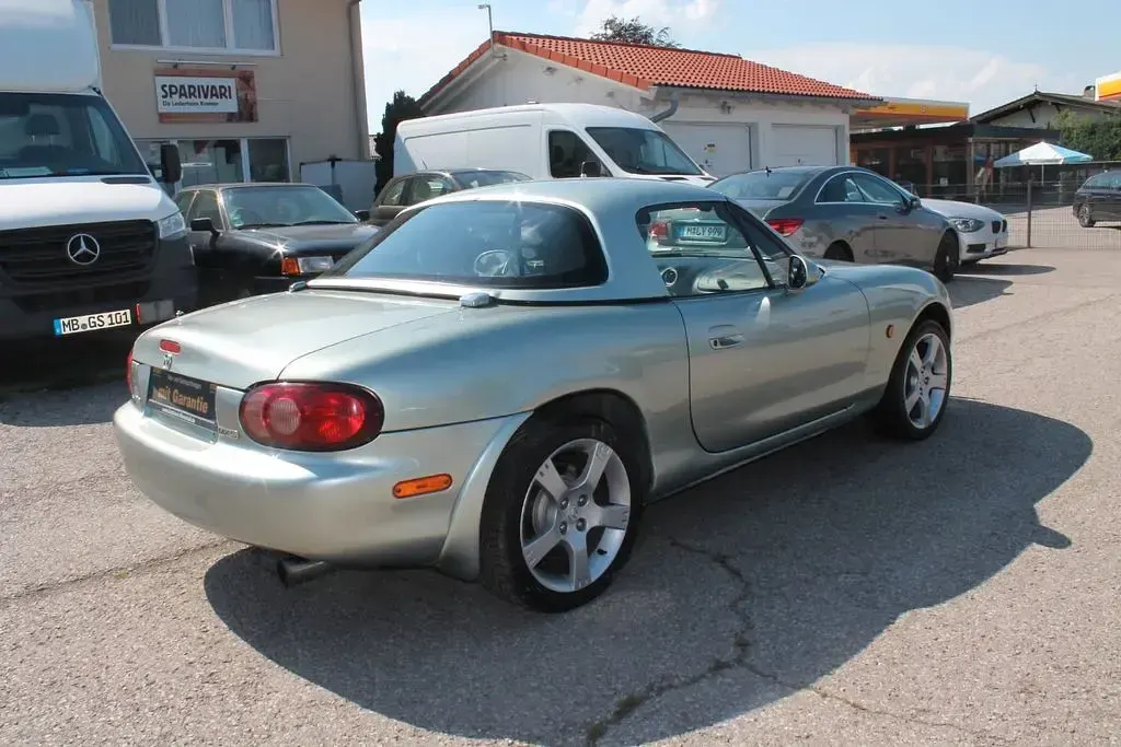 Gebraucht Mazda MX5 110 PS (80 kW) 2003 Grün Cabrio