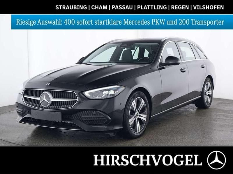 Metalliclack obsidianschwarz m Gebraucht 2024 Mercedes C200 Avantgarde Kombi | 36.380 € (Guter Preis) - Bild 1/4
