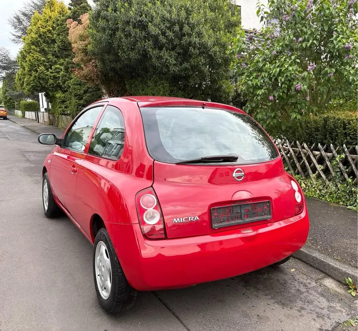 Gebraucht Nissan Micra 80 PS (58 kW) 2003 Rot Kleinwagen