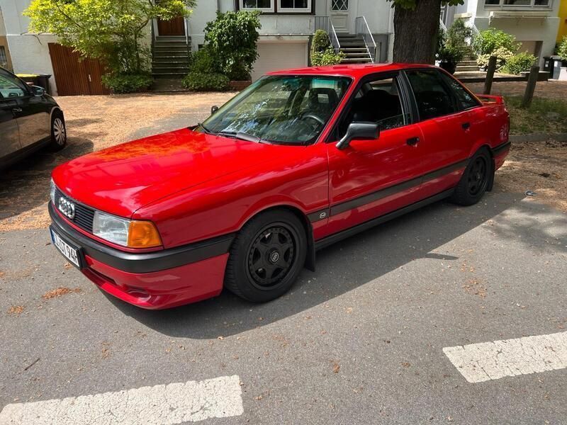 Rot Gebraucht 1989 Audi 80 Sport Limousine | 10.000 € - Bild 1/4