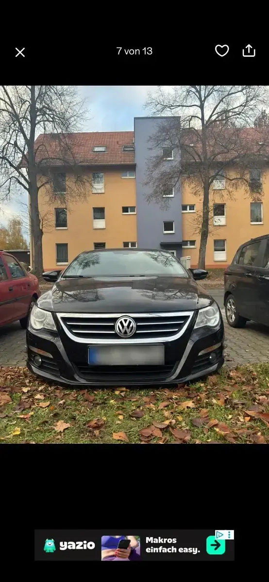 Usata VW Passat 300 CV (220 kW) 2011 Nero Berlina
