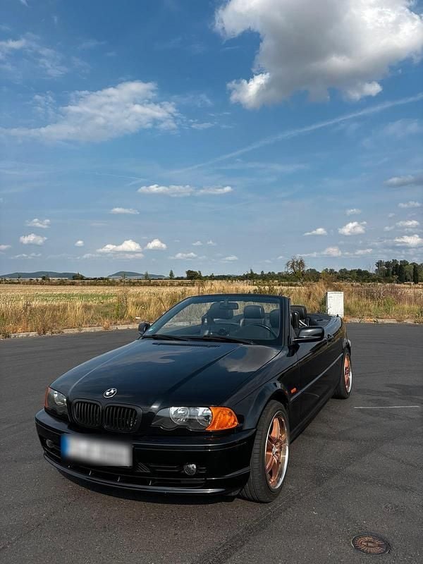 Schwarz Gebraucht 2003 BMW 318 Cabriolet Cabrio | 4.600 € (Guter Preis) - Bild 1/4