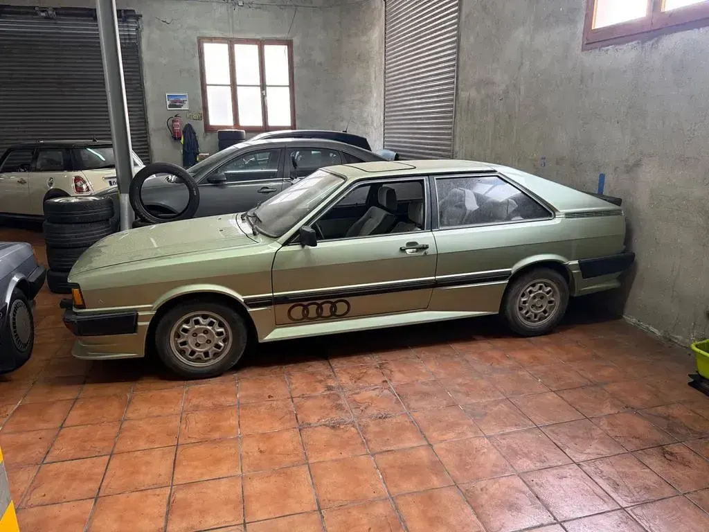 Gebraucht Audi Coupé 118 PS (86 kW) 1986 Grün Coupé