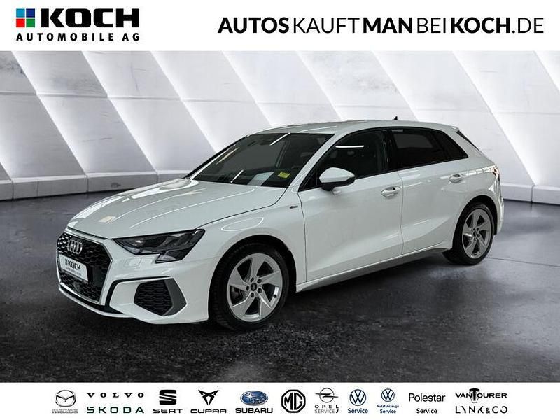 Weiss Gebraucht 2024 Audi A3 Sport Limousine | 27.400 € (Fairer Preis) - Bild 1/4