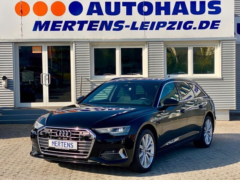 Mythosschwarz metallic Gebraucht 2021 Audi A6 Sport Kombi | 35.490 € (Superpreis) - Bild 1/4