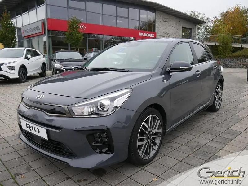 Perennialgrau metallic Gebraucht 2021 Kia Rio GT-Line Kleinwagen | 16.990 € (Fairer Preis) - Bild 1/4