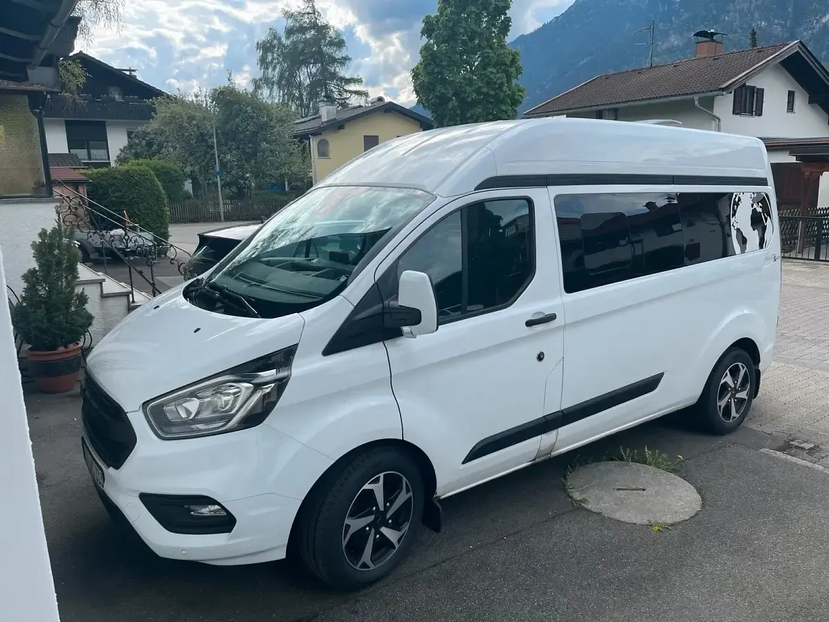 Gebraucht Ford Transit Custom 136 PS (100 kW) 2020 Weiß Van / Kleinbus