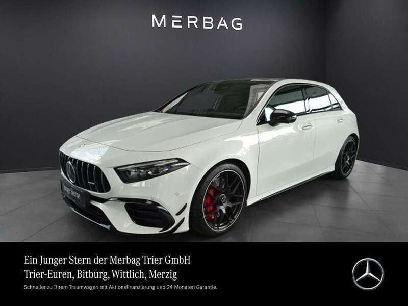Unilack polarweiß Gebraucht 2023 Mercedes A45 AMG AMG Limousine | 53.760 € (Fairer Preis) - Bild 1/2
