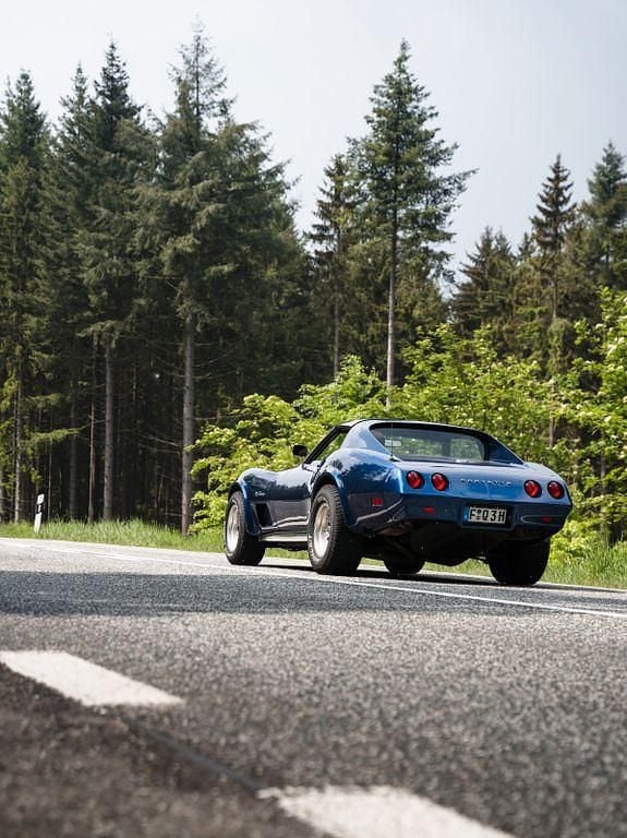 Gebraucht Corvette C3 224 PS (164 kW) 1974 Blau Cabrio