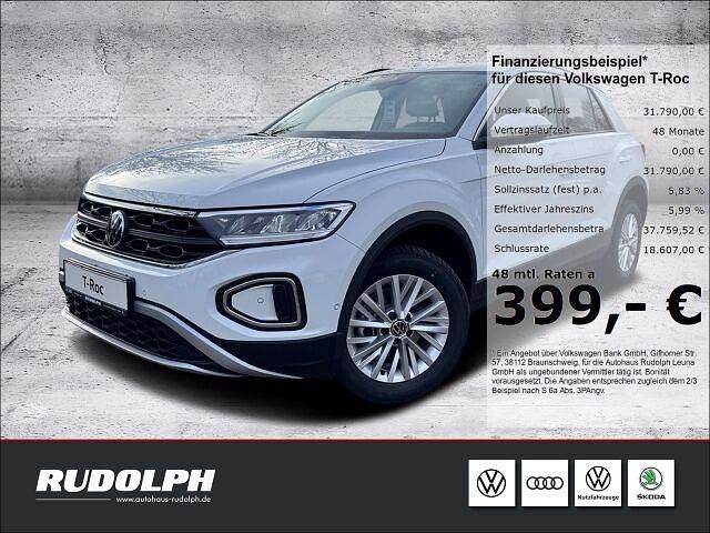 Gebraucht VW T-Roc Life 116 PS (85 kW) 2024 Pure white SUV