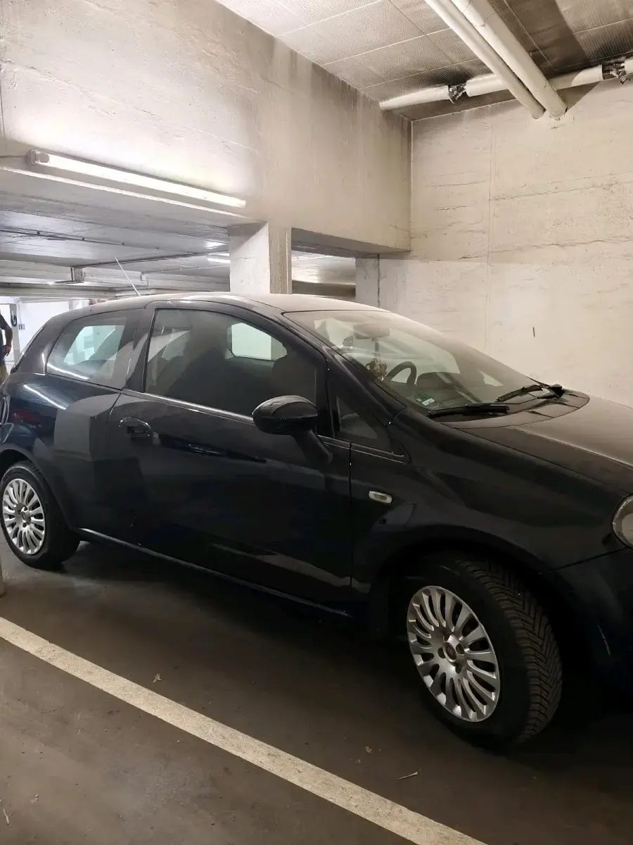 Gebraucht Fiat Punto Evo 2011 Blau Kleinwagen