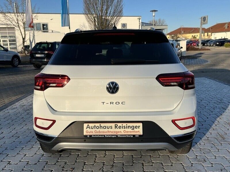 Gebraucht VW T-Roc Style 110 PS (80 kW) 2023 Pure white (weiß) SUV