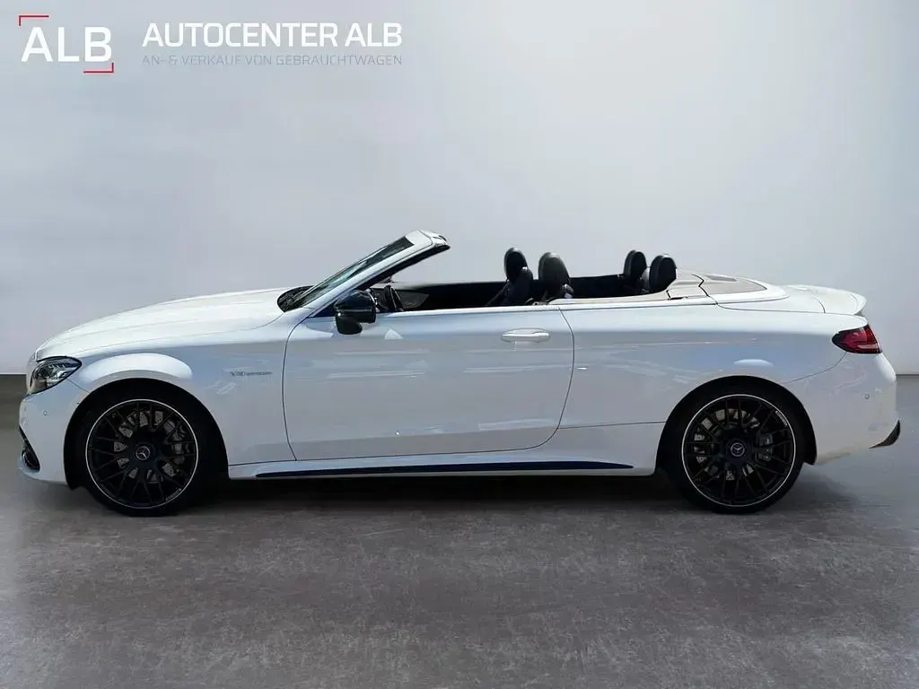 Gebraucht Mercedes C63 AMG AMG 476 PS (350 kW) 2023 Weiß Cabrio