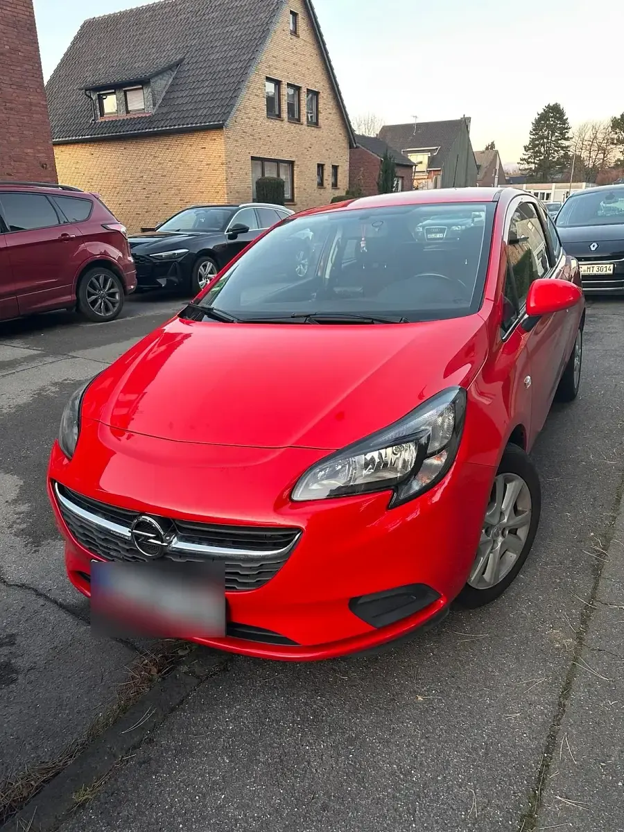 Usata Opel Corsa 90 CV (66 kW) 2017 Rosso Utilitaria