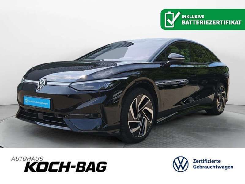 Grenadillschwarz metallic Gebraucht 2023 VW ID.7 Pro Limousine | 39.960 € (Superpreis) - Bild 1/4