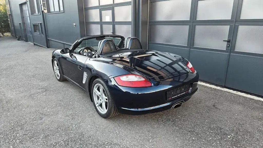 Gebraucht Porsche Boxster 245 PS (180 kW) 2008 Blau Cabrio