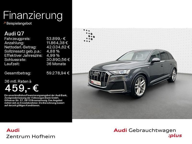 Gebraucht Audi Q7 Ambiente 286 PS (210 kW) 2022 Daytonagrau perleffekt SUV