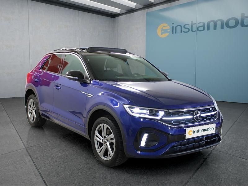 Blau Gebraucht 2024 VW T-Roc SUV | 38.299 € (Teuer) - Bild 1/4