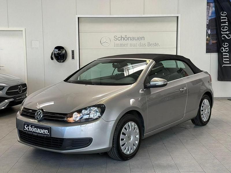 Gebraucht VW Golf Cabriolet 105 PS (77 kW) 2013 Silber Cabrio