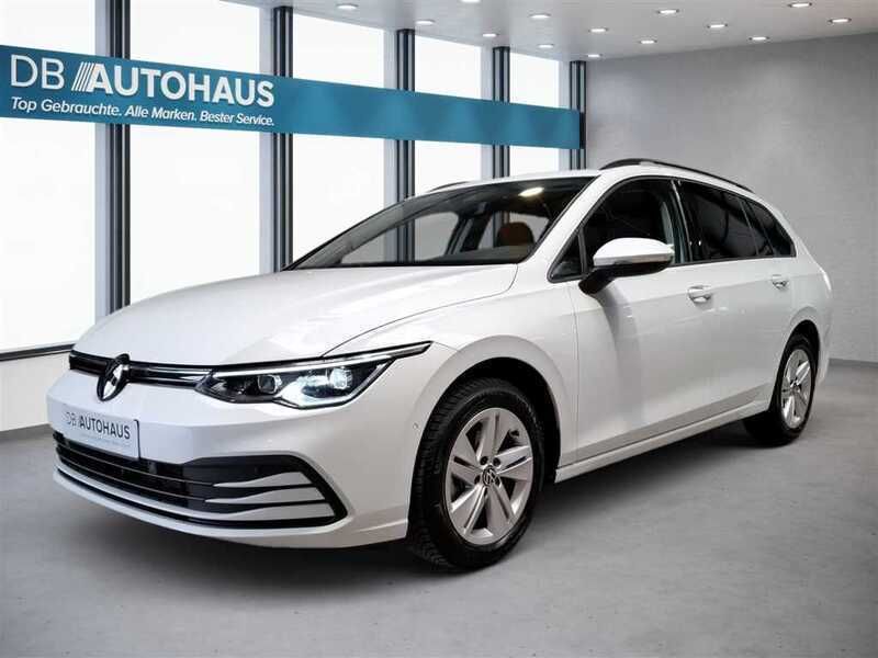 Weiß Gebraucht 2022 VW Golf VIII Life Kombi | 19.970 € (Guter Preis) - Bild 1/4