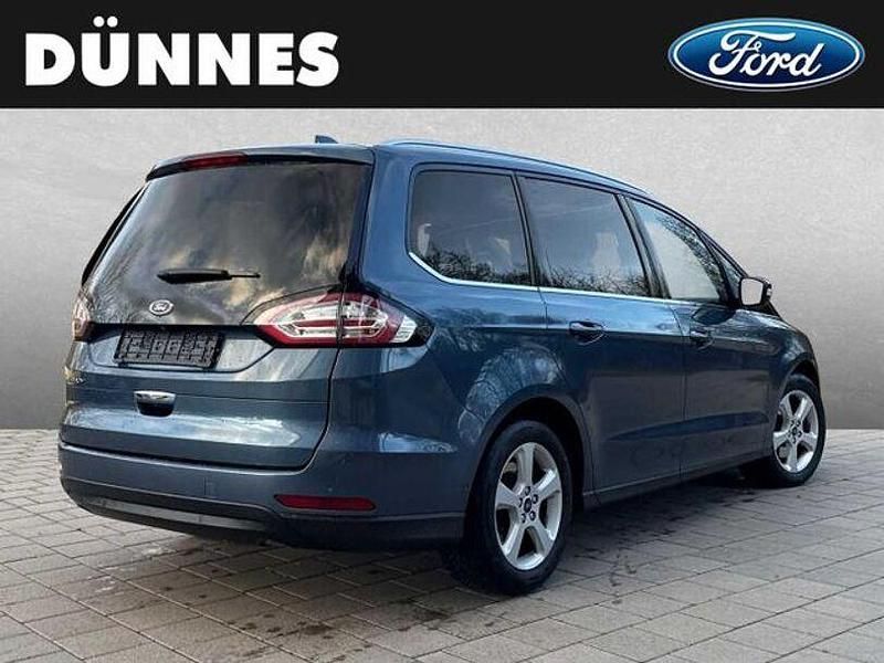 Gebraucht Ford Galaxy Titanium 190 PS (139 kW) 2019 Chromablau metallic Van / Kleinbus